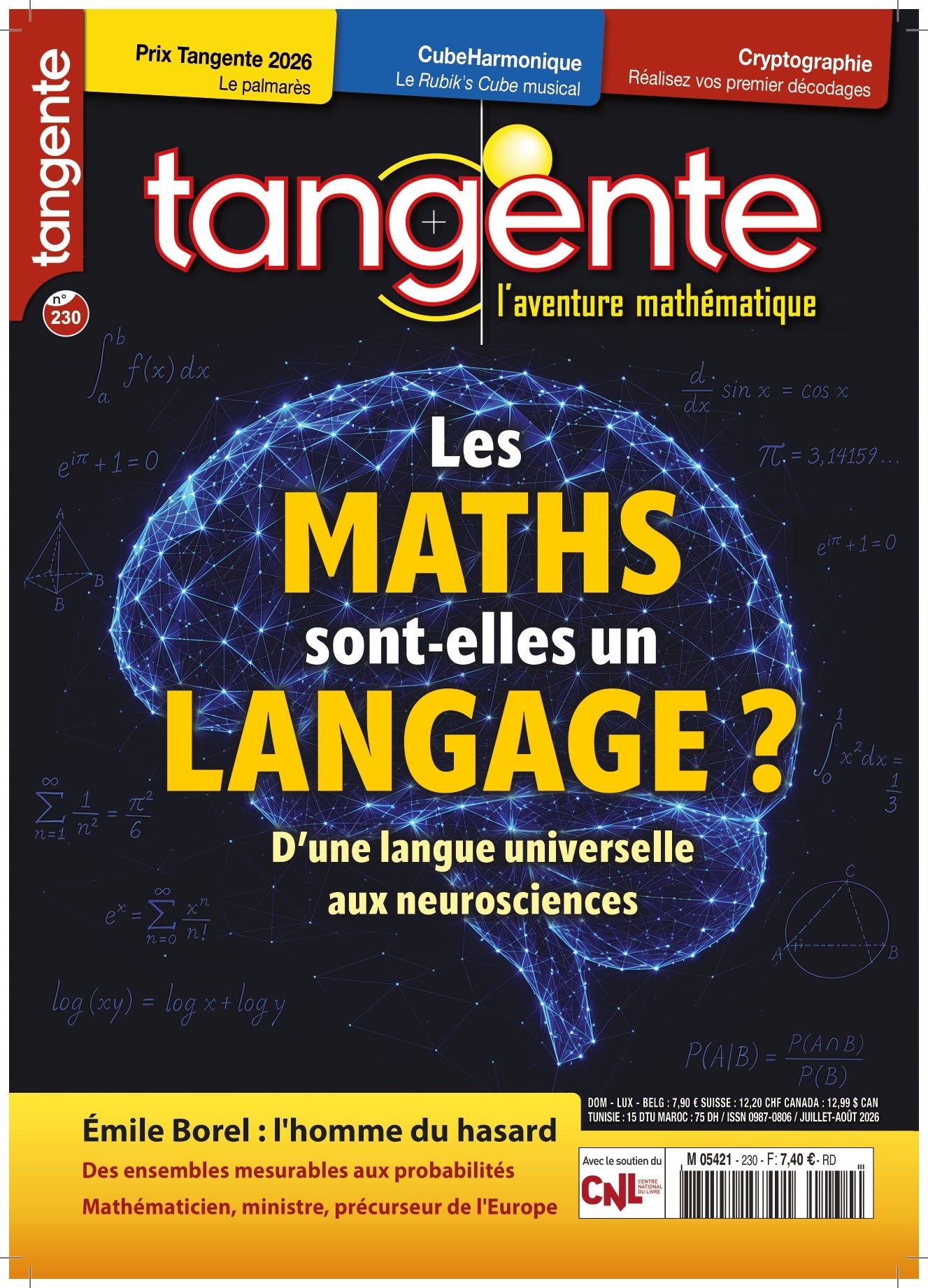 Tangente 230 - Les maths sont elles un langage ?