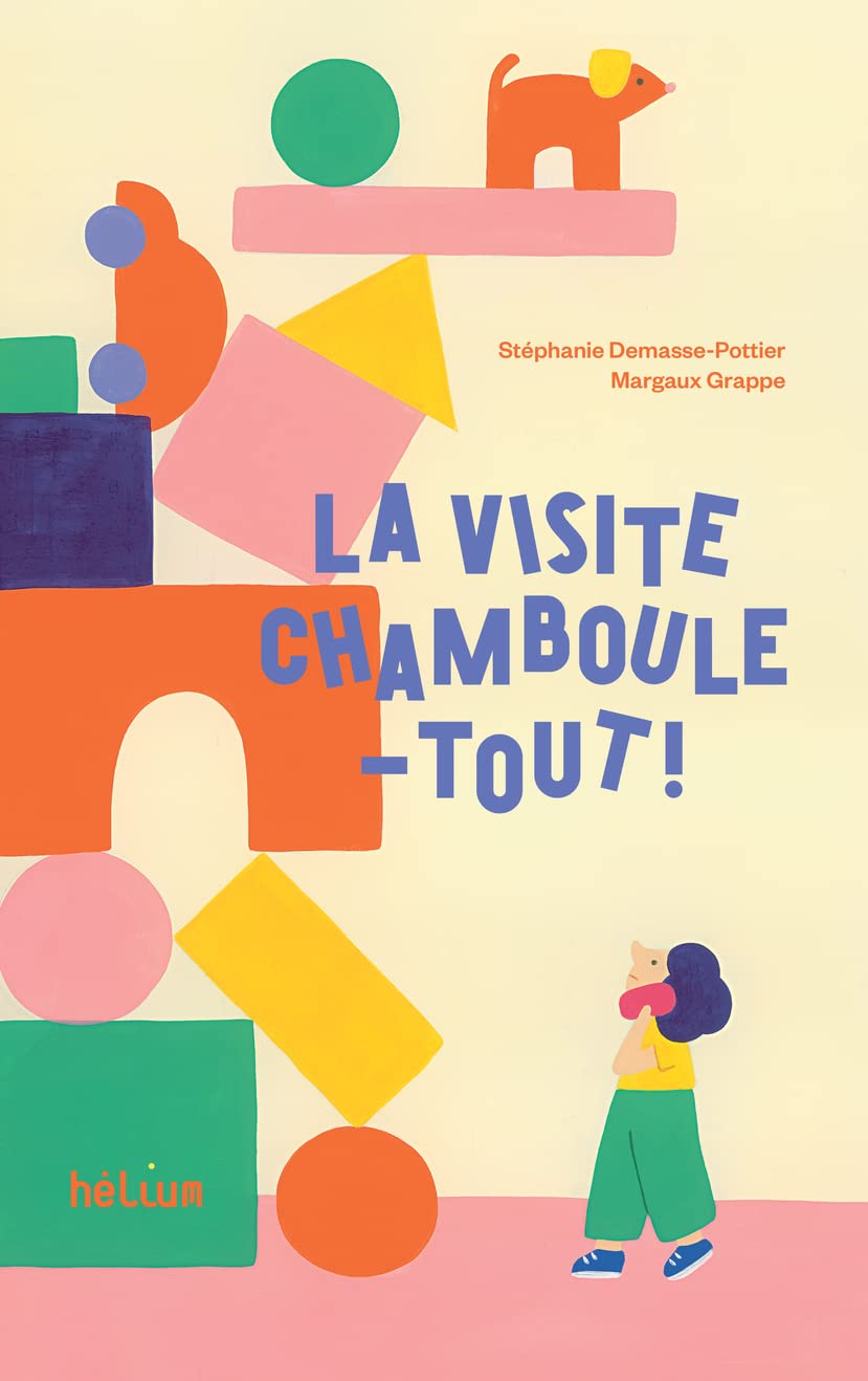 Couverture du livre La Visite Chamboule-tout Relié (2022) de Stéphanie Demasse-Pottier