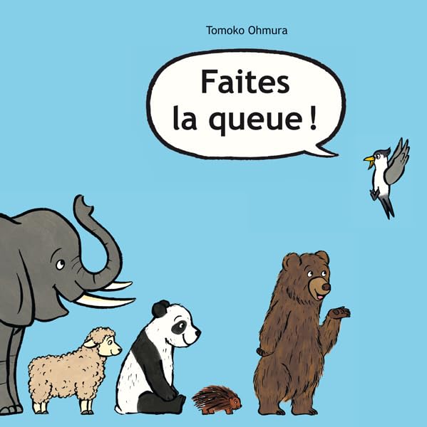 Couverture du livre Faites la queue ! (2013) de Tomoko Ohmurar