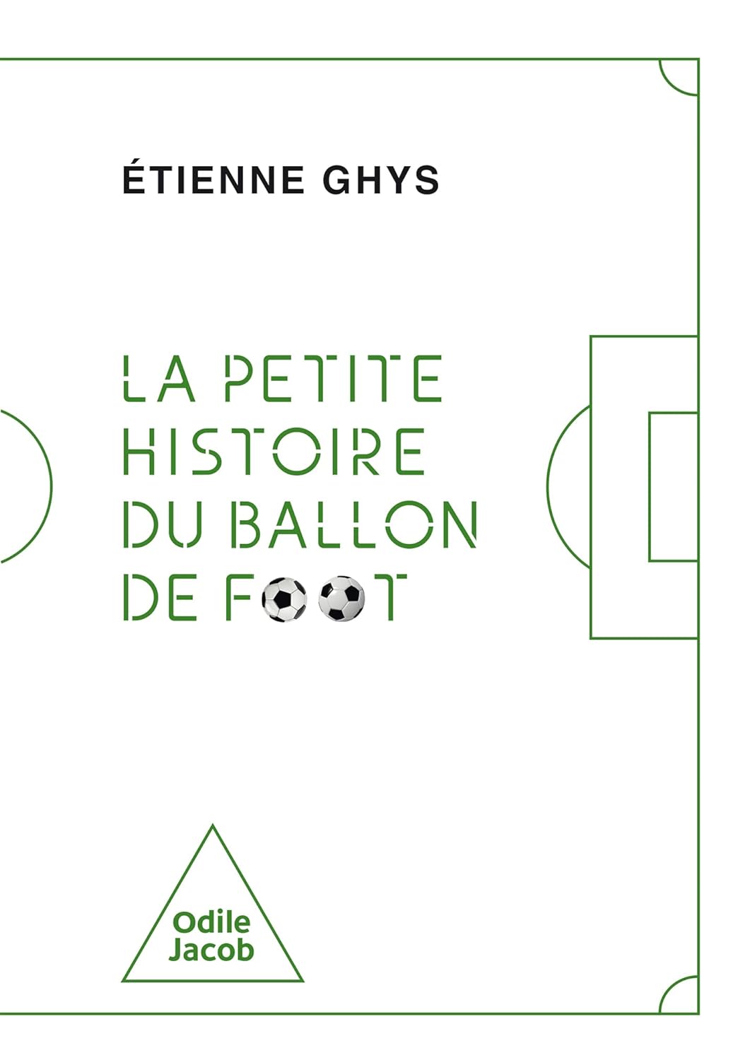 Couverture du livre La petite histoire du ballon de foot (2023) de Étienne GHYS