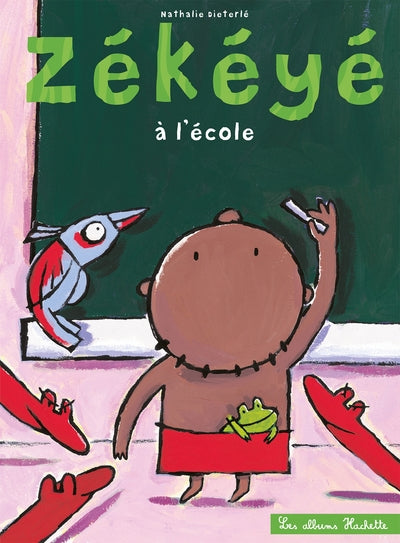 Couverture du livre Zékéyé à l'école de Nathalie Dieterlé