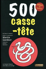 Couverture du livre 500 casse-tête (2019) de Henry Ernest Dudeney