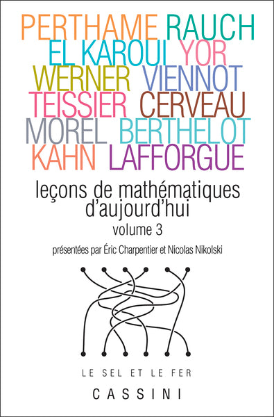 Dos du livre Leçons de mathématiques d'aujourd'hui, vol. 1
