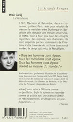 Dos du livre La méridienne (2008)