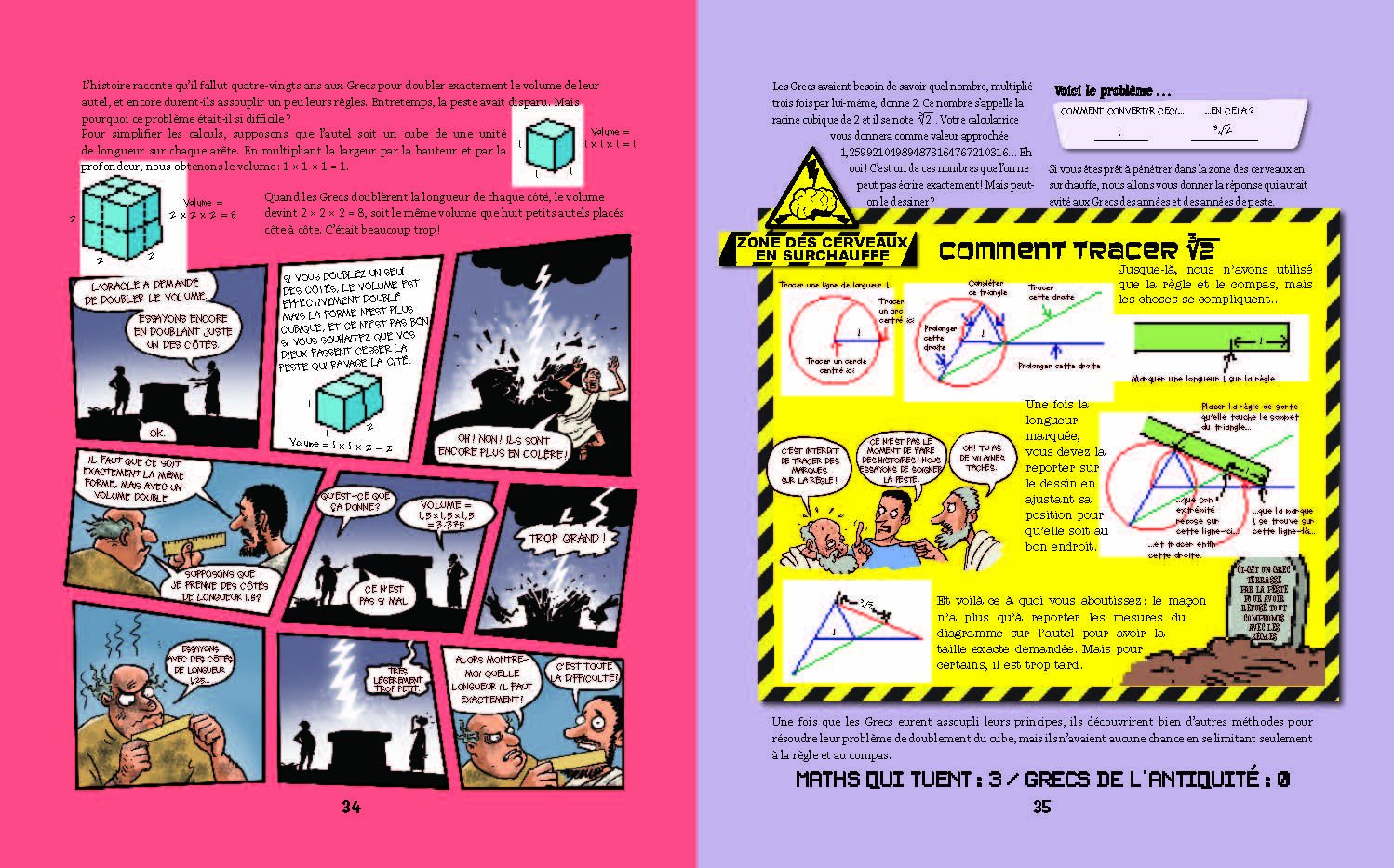 Dos du livre Les maths qui tuent ! (2011)