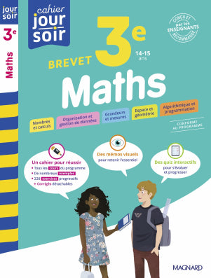 Cahier du jour, cahier du soir (Maths 3ème)