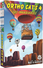 Couverture du jeu de cartes Ortho Cat's 4 Les invariables de Cat's Family