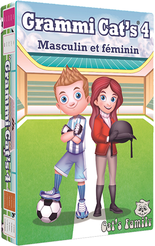 Couverture du jeu Grammi cat's 4 sur le genre masculin et féminin