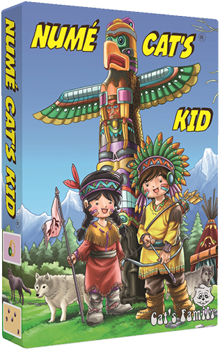 Couverture du jeu Numé Cat's Kid de François Petit, éditeur Cat's Family