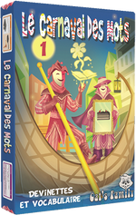 Couverture du jeu Le Carnaval des Mots de François Petit par Cat's Family
