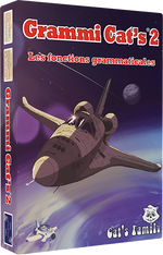Couverture du jeu de cartes Grammi Cat's 2 de François Petit sur les fonctions grammaticales
