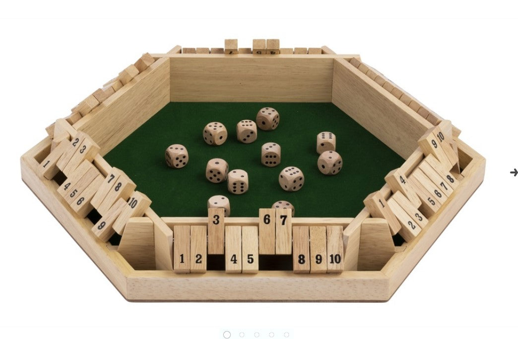 SHUT THE BOX 6 JOUEURS