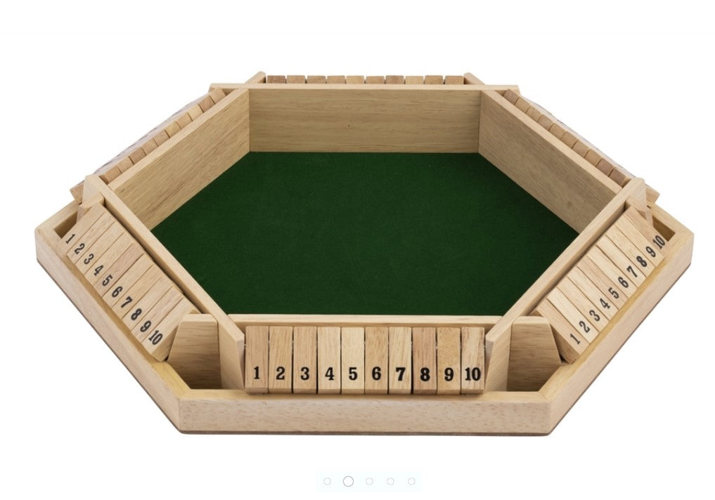 SHUT THE BOX 6 JOUEURS