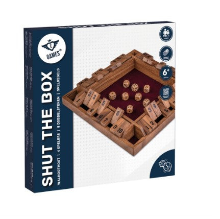 SHUT THE BOX 4 JOUEURS NOYER