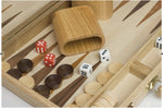 BACKGAMMON BOIS NATUREL 38CM