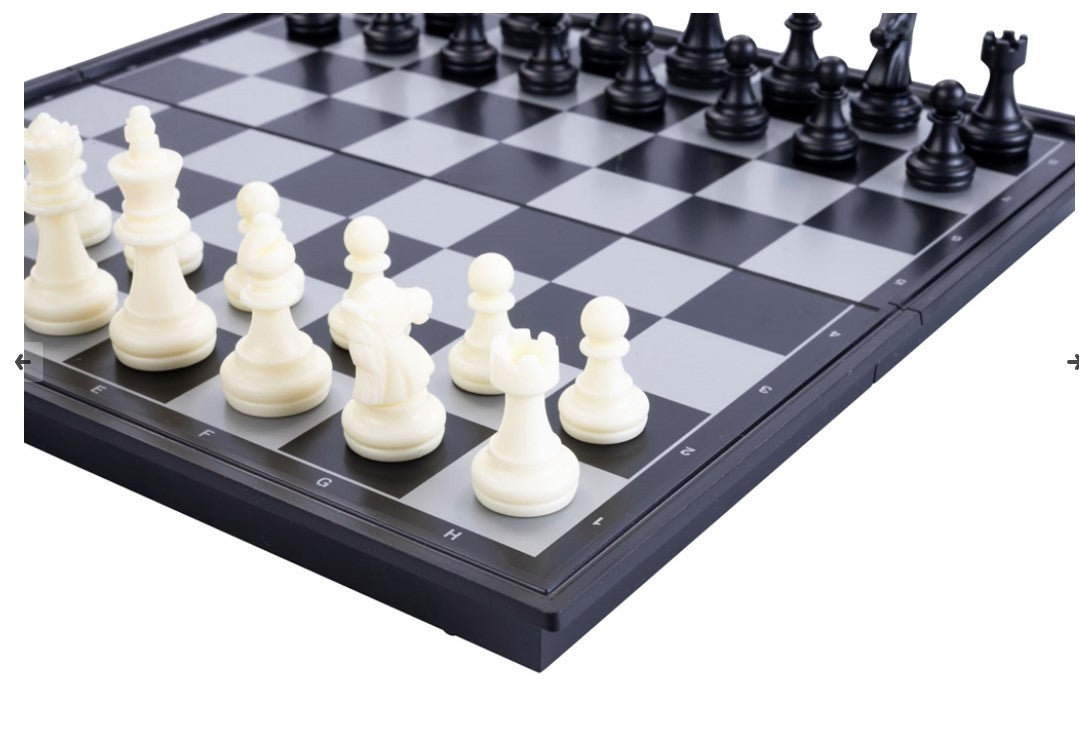 ECHECS BACKGAMMON MAGNETIQUE 25CM