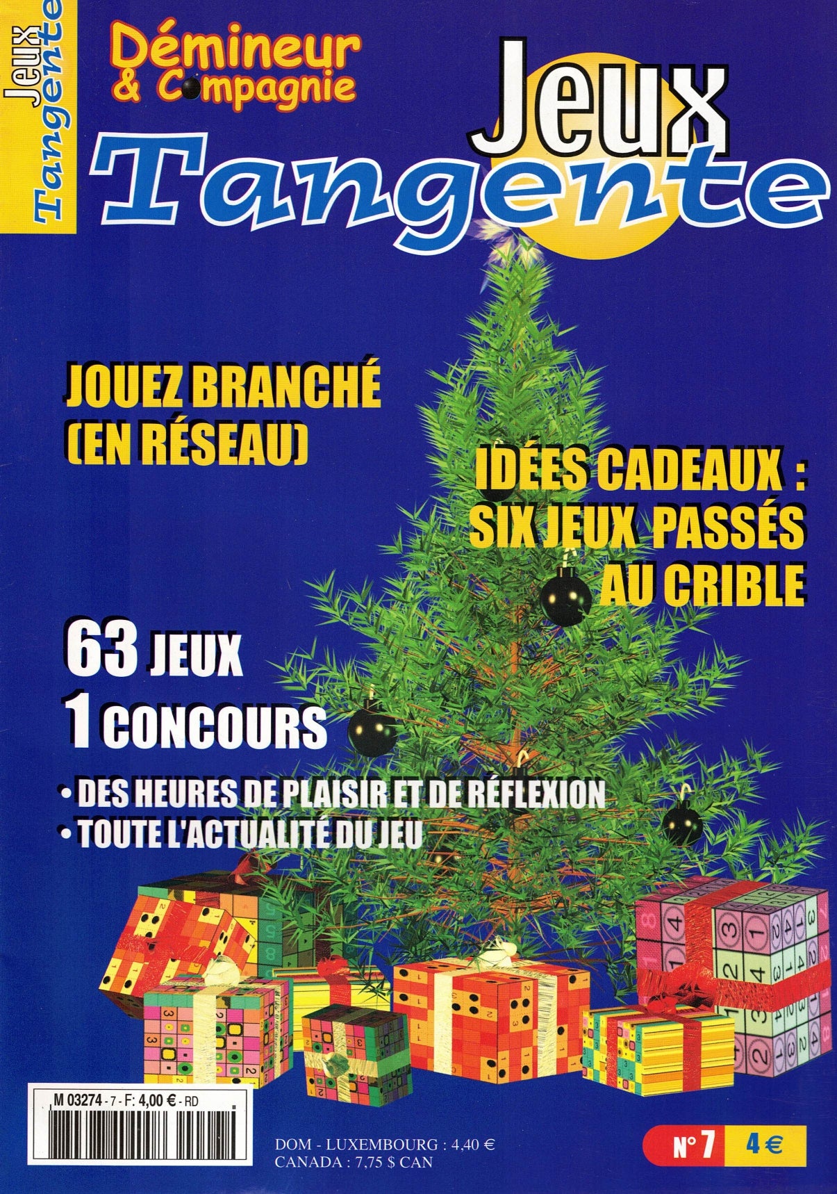 Couverture du magazine Démineur et compagnie Grand format N°7