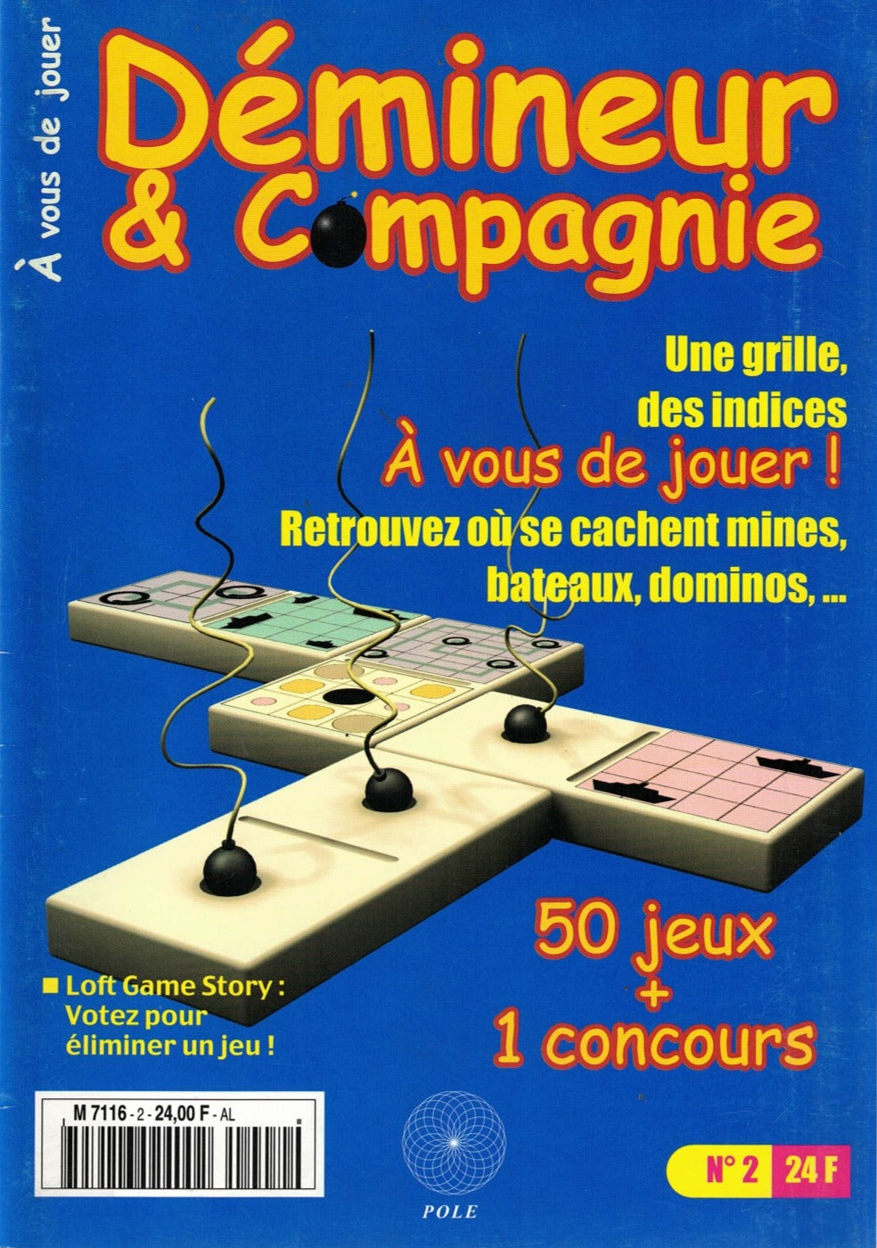 Couverture du magazine Démineur et compagnie Petit format 2