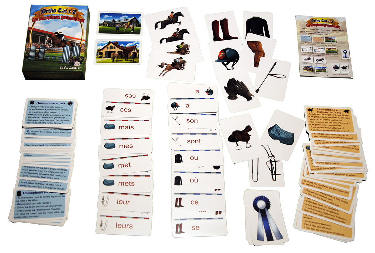 Ortho cat's 2 - Les homophones grammaticaux