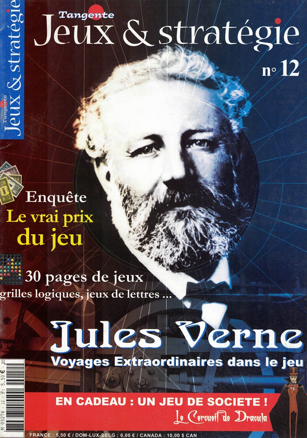 Couverture du magazine Tangente Jeux & Stratégies N° 12