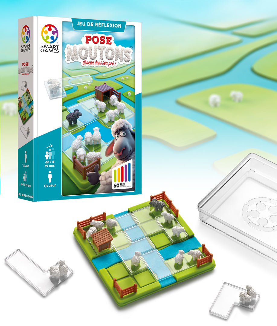 Couverture du jeu Pose moutons - Chacun dans son pré !