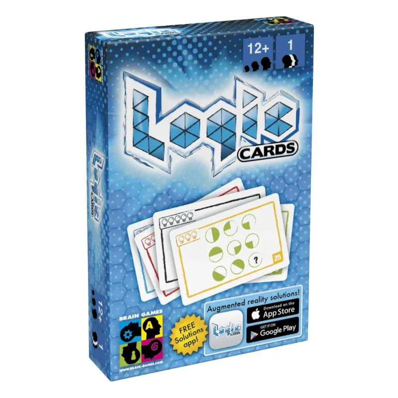 Logic cards bleu