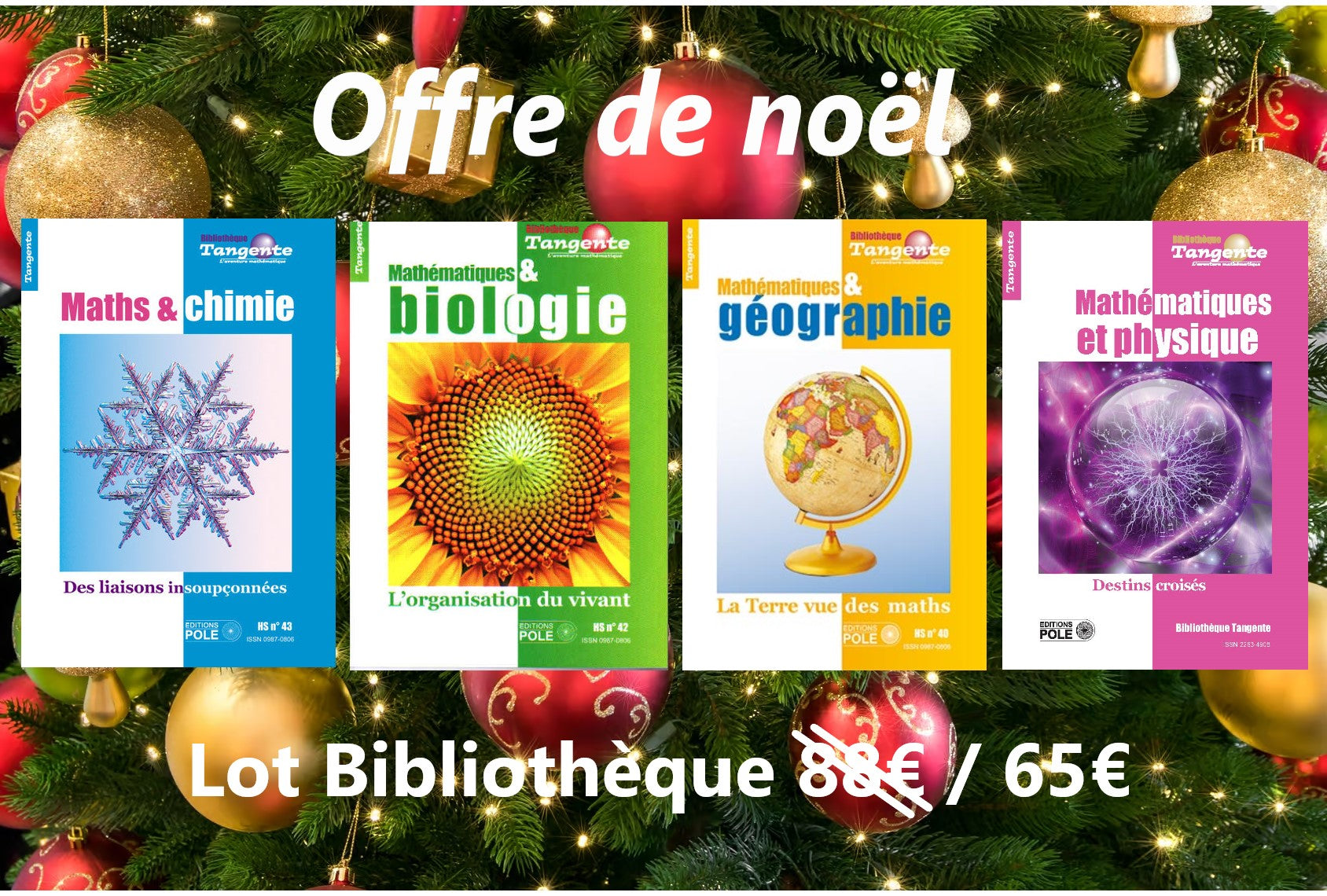 Couverture du livre Lot bibliothèque Tangente