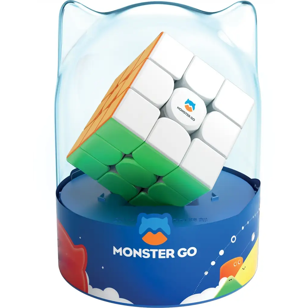 Monster Go - Cube 3X3 Magnetique boite cristal