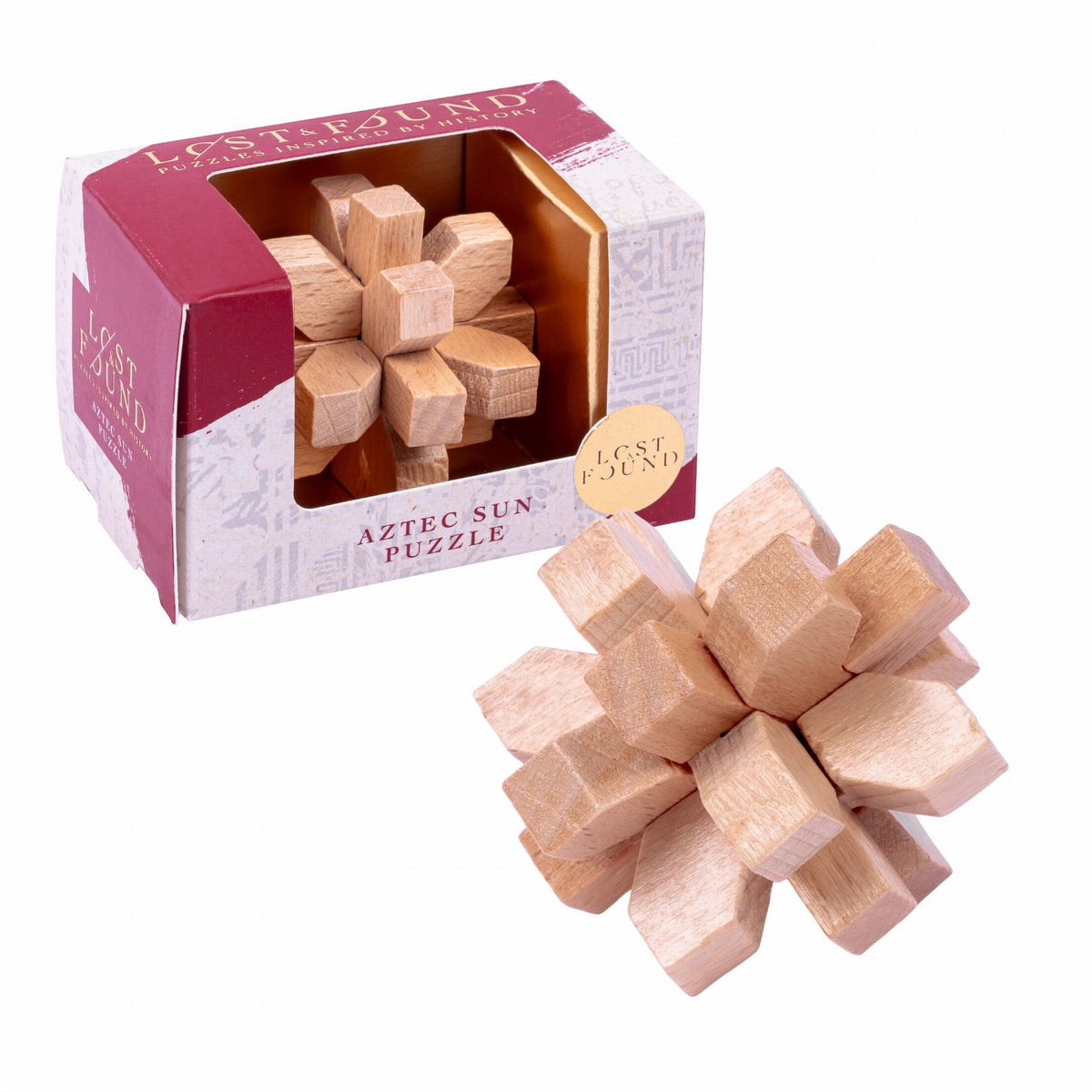Aztec sun puzzle