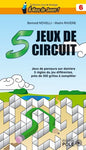 5 jeux de circuits (2 livres achetés, les deux autres offerts)