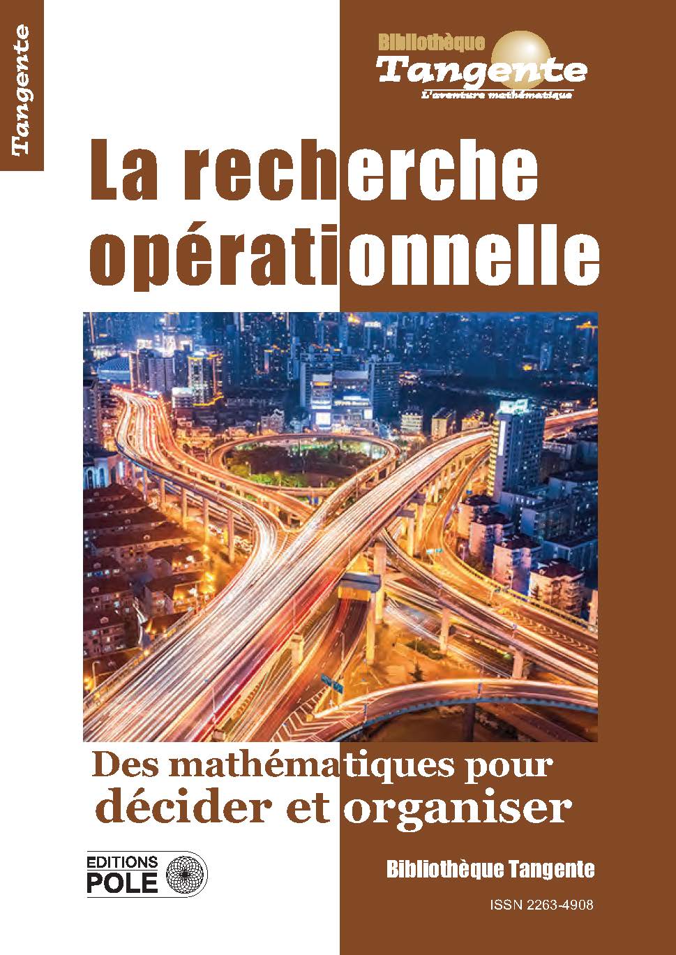 Couverture du livre Bib 75 / Recherche opérationnelle de Collectif Tangente