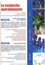 Sommaire du magazine Bib 75 / Recherche opérationnelle
