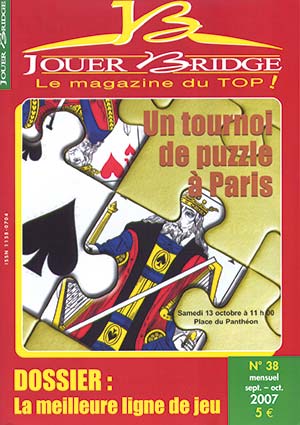 Couverture du magazine Numéro 38 Jouer Bridge - La meilleure ligne de jeu