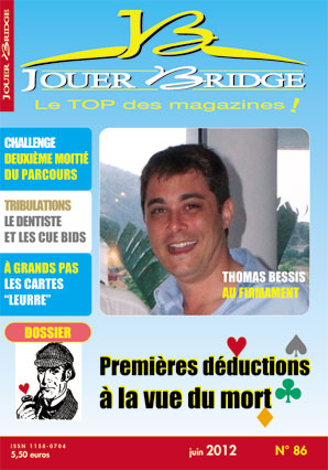 Couverture du magazine Numéro 86 Jouer Bridge -  Premières déductions à la vue du mort