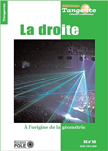 Couverture du livre BIB 59 / La droite a l'origine de la géométrie
