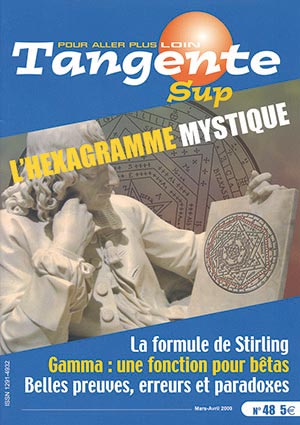 Couverture du magazine Tangente Sup 48 - L'Hexagramme Mystique
