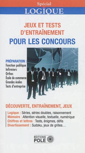 Jeux et tests d'entrainement pour les concours (SPS27) (2 livres achetés, les deux autres offerts)