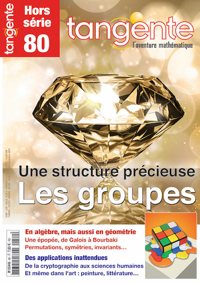 Couverture du magazine Tangente Hors-Série Thématique 80 - Les groupes