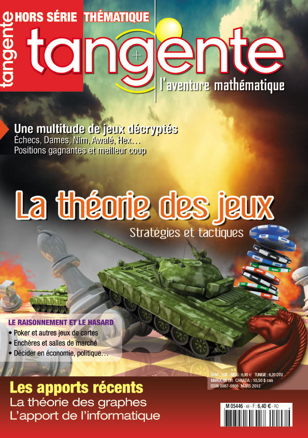 Couverture du magazine Tangente Hors-Série Thématique 46 - La Théorie des jeux