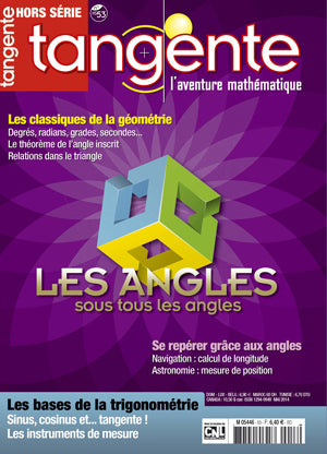 Couverture du magazine Tangente Hors-Série Thématique 53 - Les angles sous tous les angles