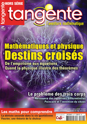Couverture du magazine Tangente Hors-Série Thématique 69 - Mathématiques et physique - destins croisés