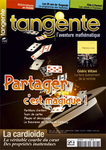 Couverture du magazine Numéro 148 Tangente magazine -  Partager, c'est magique !